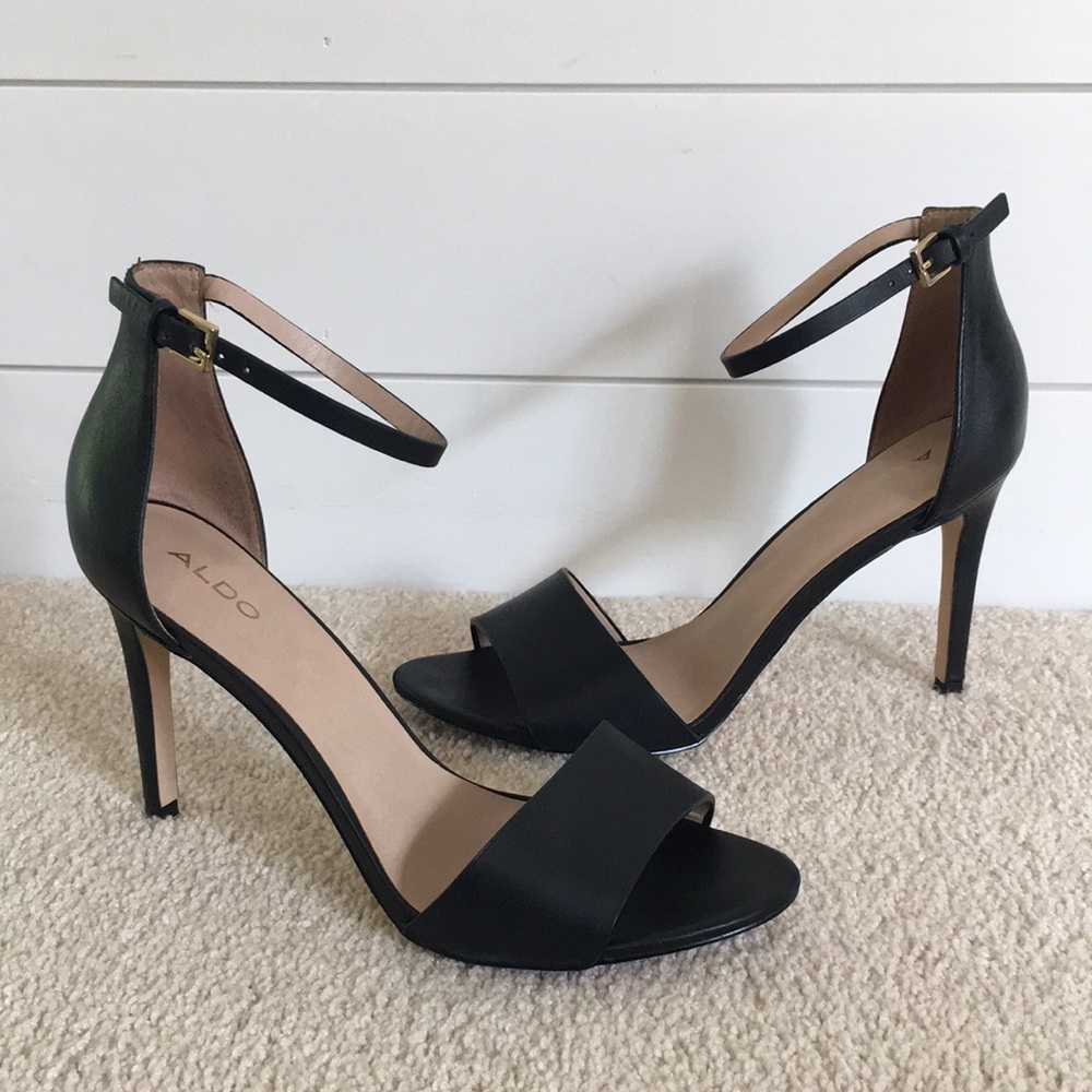 ALDO Ankle Strap Heeled Sandals size 8.5